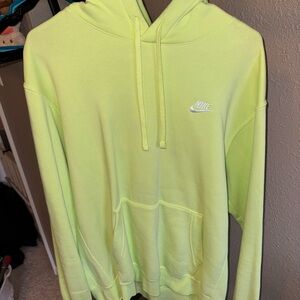 Nike Lime Green Hoodie
